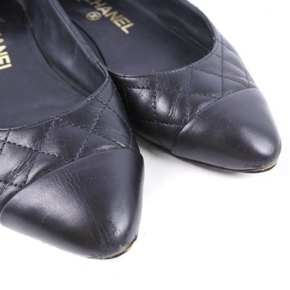 CHANEL Matrasse pumps black Calfskin Women - Picture 6 of 10